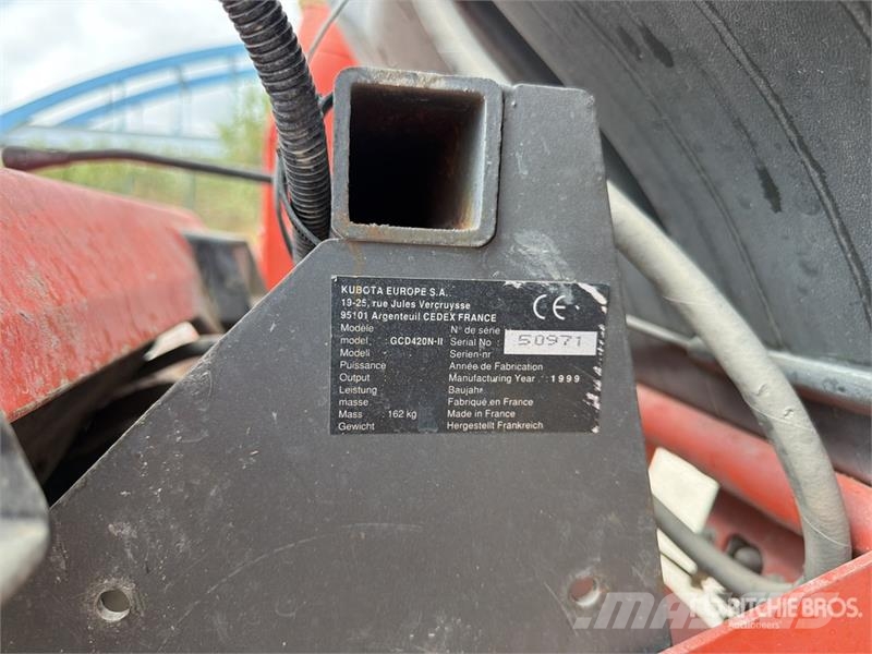 Kubota G1700 Tondeuse Lawn Mower Corta-Relvas Riders