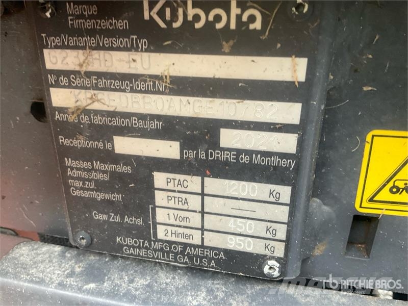 Kubota G231 4x2 Lawn Mower Murutraktorid