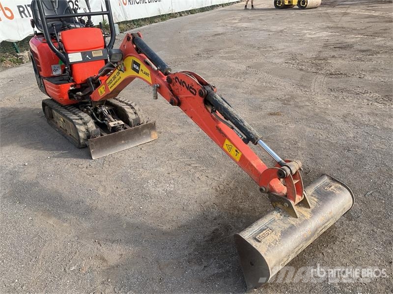 Kubota K008-3 Mini ekskavatori < 7 t