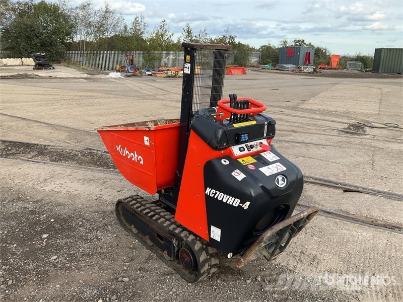 Kubota KC70VHD-4 Stand-On Hi-Tip Dumper Dumpere