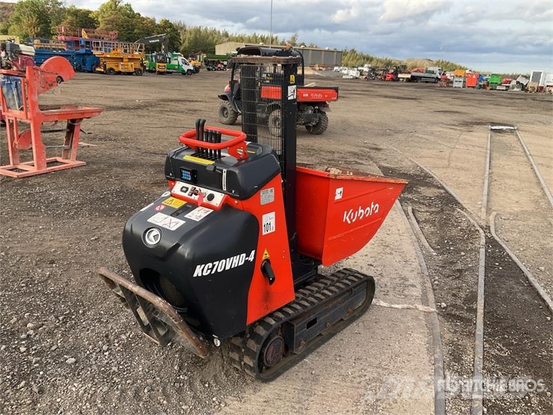 Kubota KC70VHD-4 Stand-On Hi-Tip Dumper Dumpere