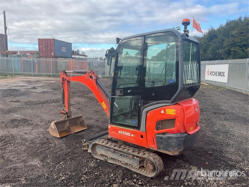 Kubota KX016-4 Minigravere <7t