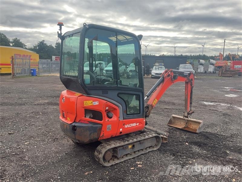 Kubota KX016-4 Minigravere <7t