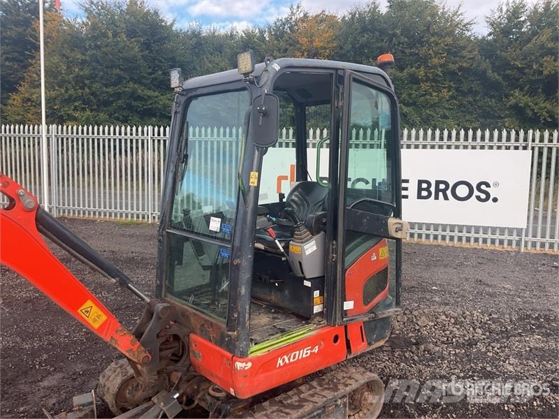 Kubota KX016-4 Minigravere <7t