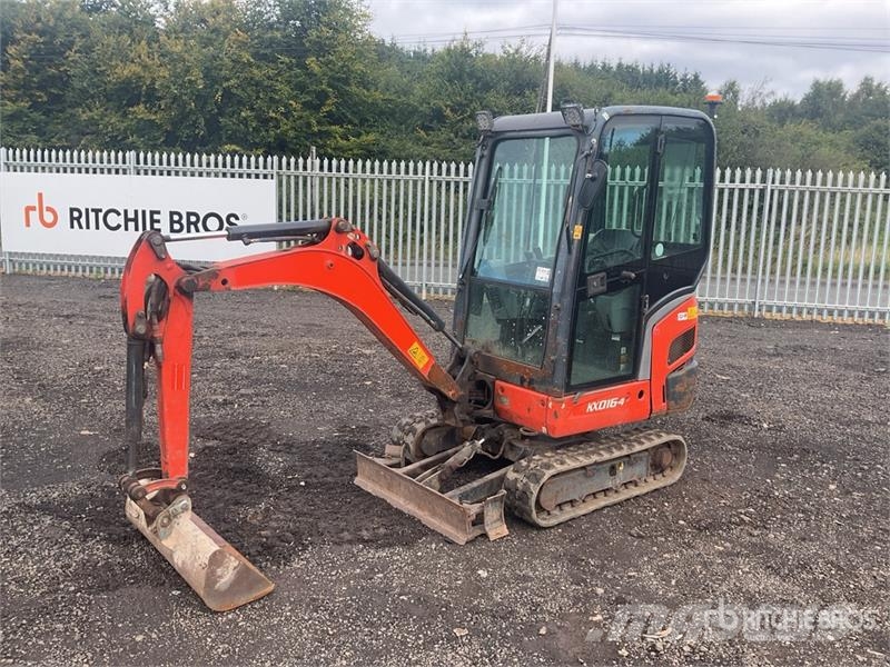Kubota KX016-4 Minigravere <7t