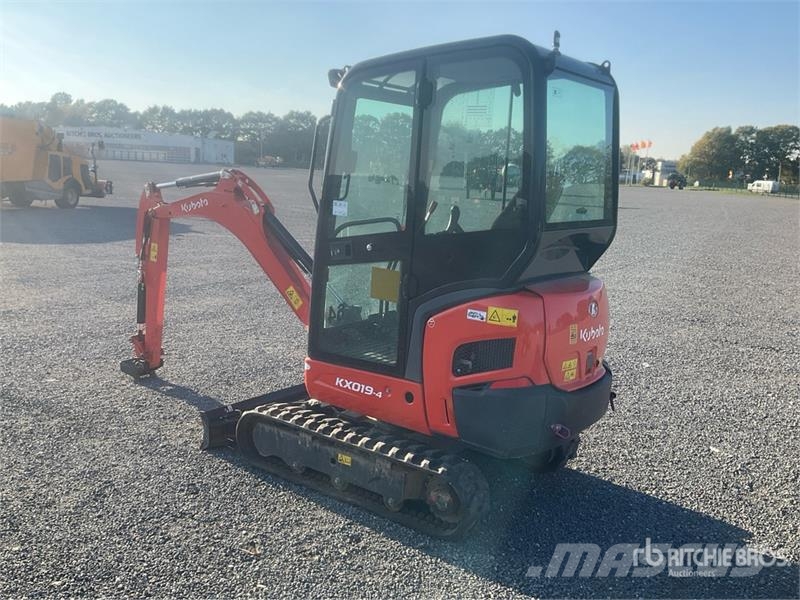 Kubota KX019-4 Mini Excavator Minibagger < 7t
