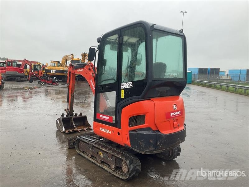 Kubota KX019-4 Mini Excavator Minigraafmachines < 7t