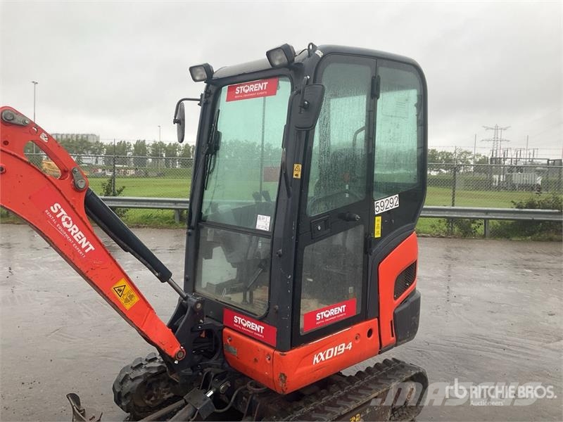 Kubota KX019-4 Mini Excavator Minigraafmachines < 7t