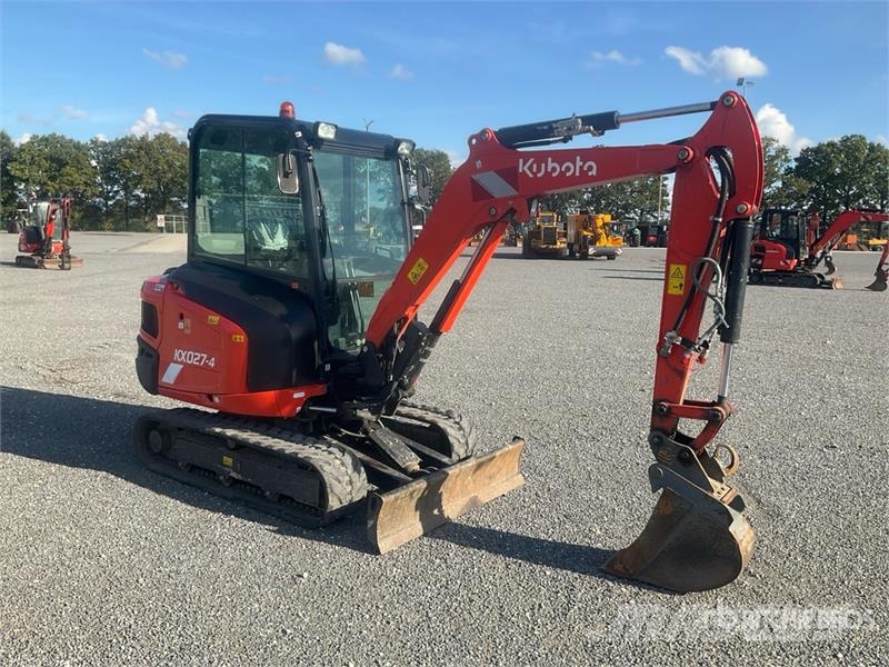 Kubota KX027-4 Mini Excavator Mini bagri <7t