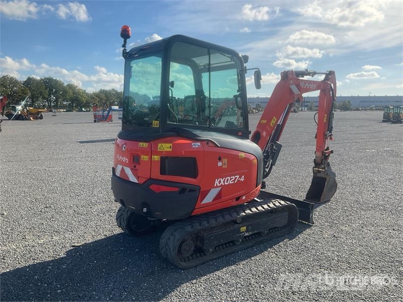 Kubota KX027-4 Mini Excavator Mini bagri <7t