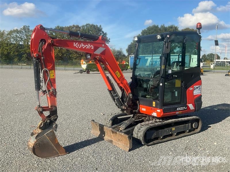 Kubota KX027-4 Mini Excavator Mini bagri <7t