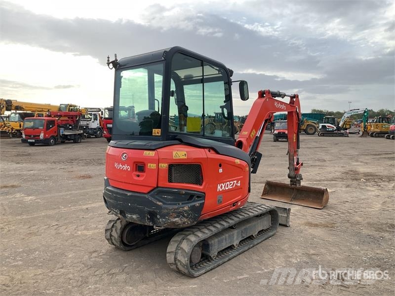 Kubota KX027-4 Mini Excavator Miniescavatori