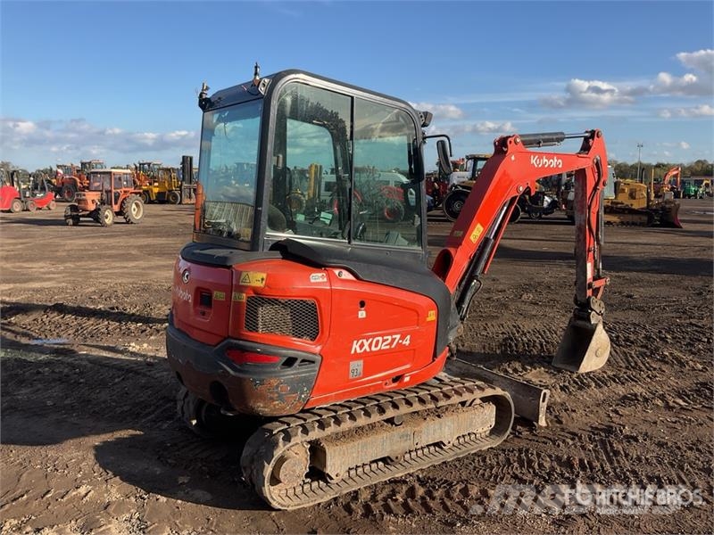 Kubota KX027-4 Mini Excavator حفارات صغيرة أقل من 7 طن (حفارات صغيرة)