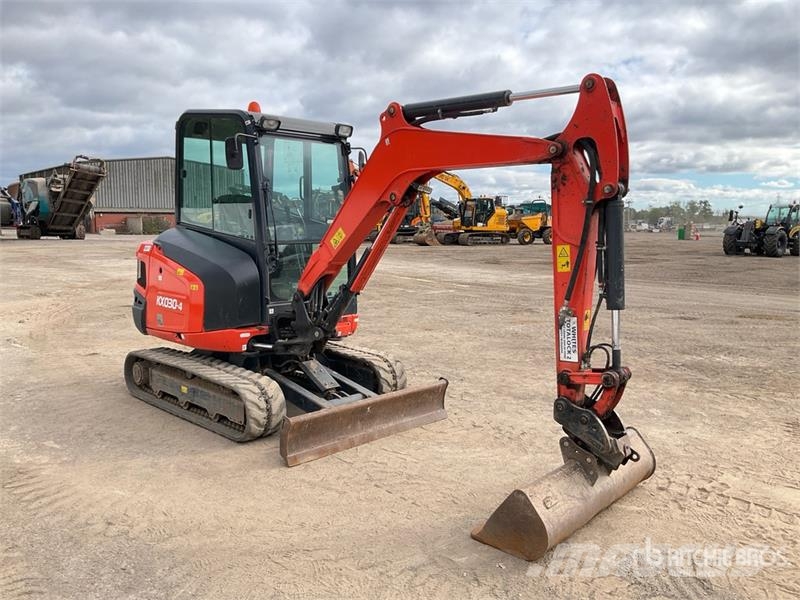 Kubota KX030-4 Mini Excavator Mini ekskavatori < 7 t