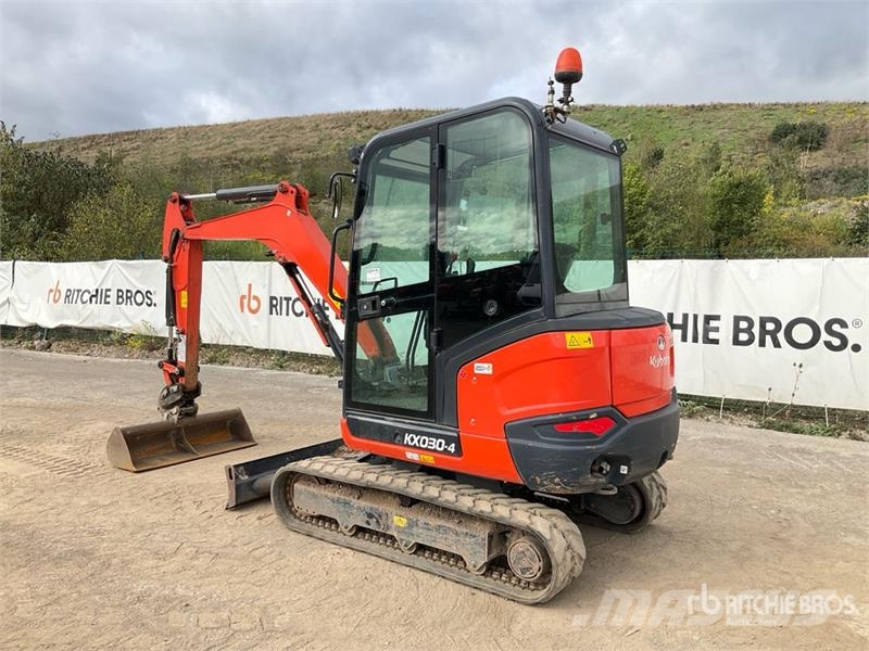 Kubota KX030-4 Mini Excavator Mini ekskavatori < 7 t
