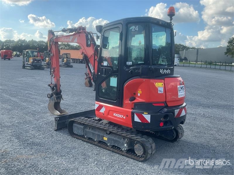 Kubota KX037-4 Mini Excavator Minigravemaskiner