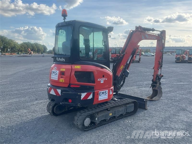 Kubota KX037-4 Mini Excavator Minigravemaskiner