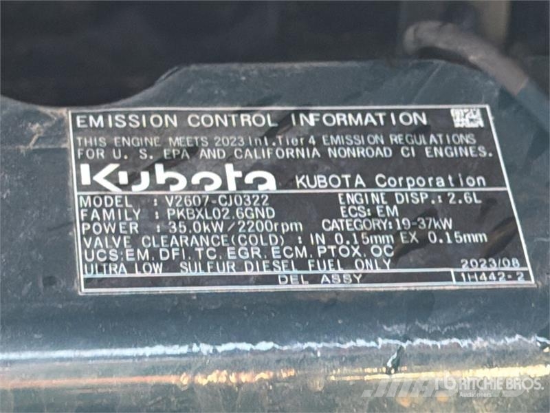 Kubota KX057-4 Mini Excavator Spare Parts Drugi deli