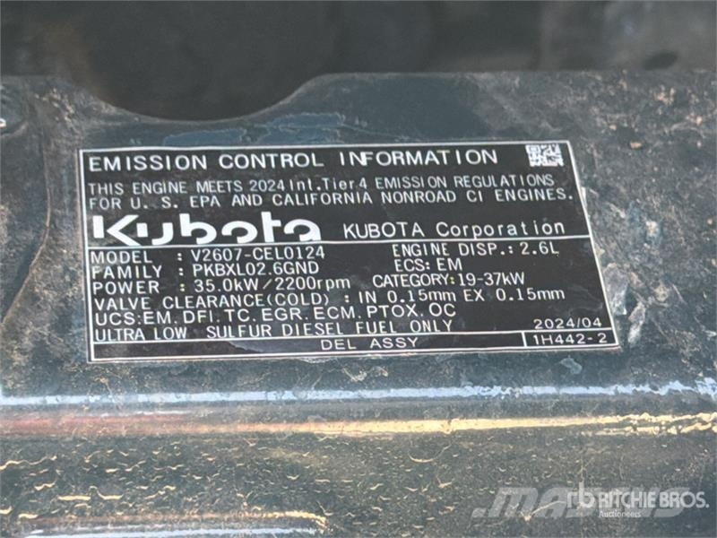 Kubota KX057-4 Parts for Mini Excavator Muut