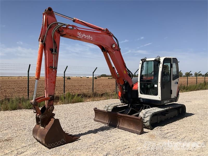 Kubota KX080-3 Tracked Excavator Εκσκαφείς με ερπύστριες