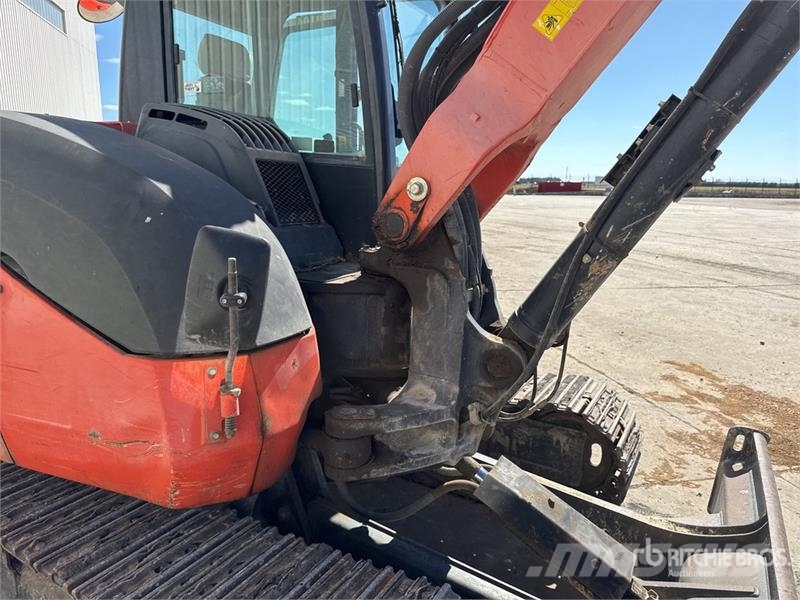 Kubota KX080-4 Pelle Hydraulique Tracked Excavator حفارات زحافة