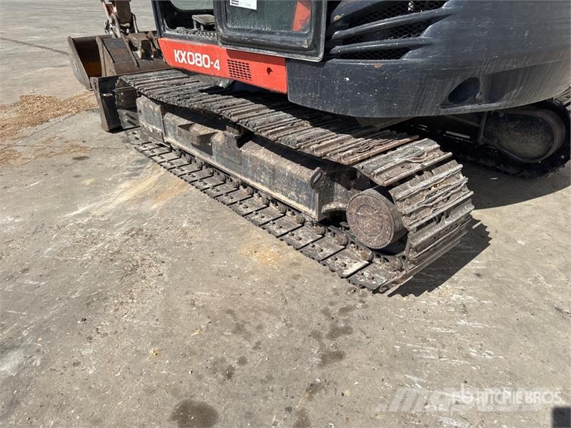 Kubota KX080-4 Pelle Hydraulique Tracked Excavator حفارات زحافة