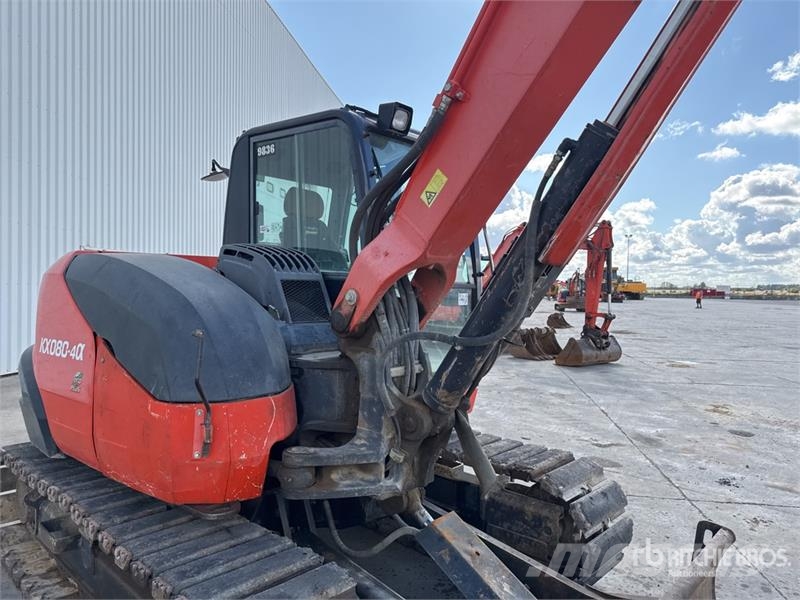 Kubota KX080-4 Pelle Sur Chenilles Tracked Excavator Bagri goseničarji