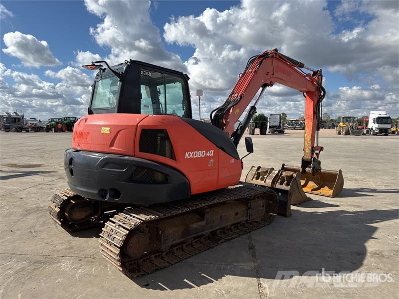 Kubota KX080-4 Pelle Sur Chenilles Tracked Excavator Bagri goseničarji