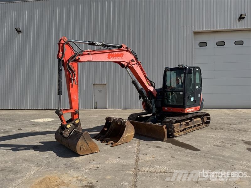 Kubota KX080-4 Pelle Sur Chenilles Tracked Excavator Bagri goseničarji