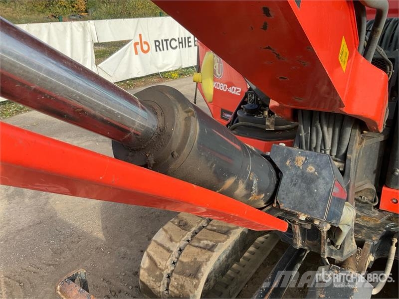Kubota KX080-4 Tracked Excavator Crawler excavators