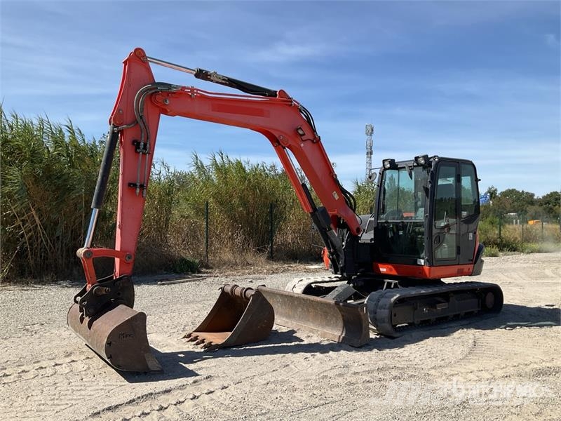 Kubota KX080-4A Mini-Pelle Tracked Excavator Escavadeiras de esteiras