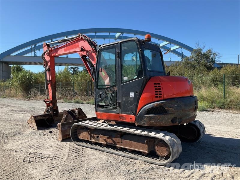 Kubota KX080-4A Pelle Sur Chenilles Tracked Excavator Raupenbagger