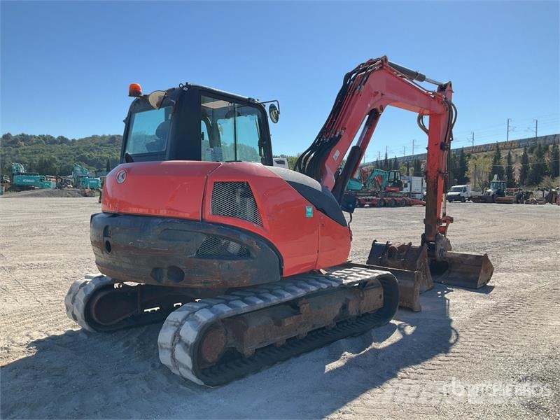 Kubota KX080-4A Pelle Sur Chenilles Tracked Excavator Raupenbagger