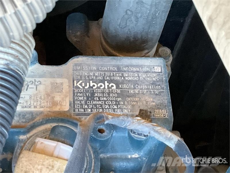 Kubota KX080-4A Pelle Sur Chenilles Tracked Excavator Raupenbagger