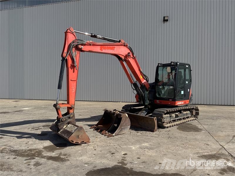 Kubota KX080-4A Pelle Sur Chenilles Tracked Excavator Escavadeiras de esteiras