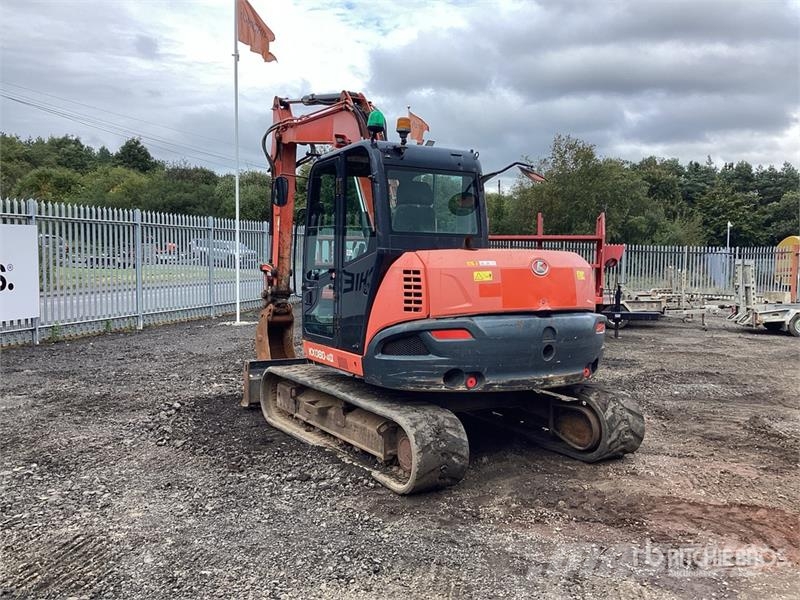 Kubota KX080-4a Tracked Excavator Crawler excavators