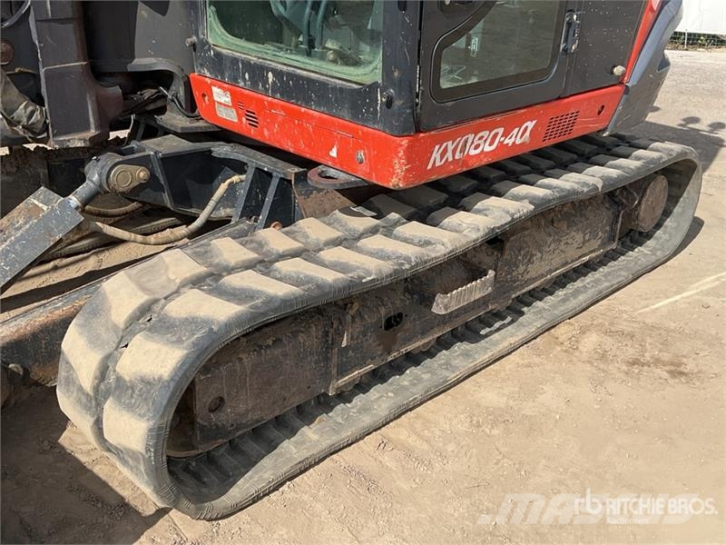 Kubota KX080-4a Tracked Excavator Crawler excavators