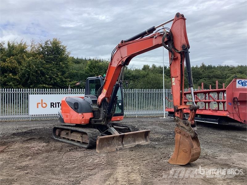 Kubota KX080-4a Tracked Excavator Crawler excavators