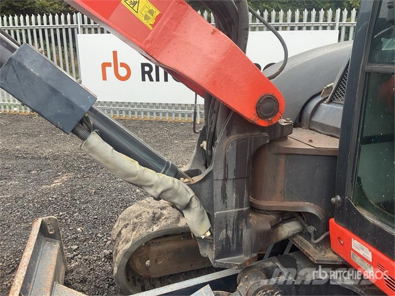 Kubota KX080-4a Tracked Excavator Bagri goseničarji