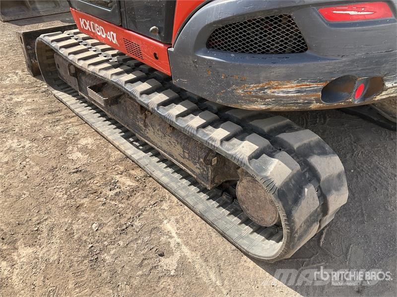 Kubota KX080-4a Tracked Excavator Crawler excavators