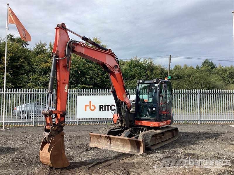 Kubota KX080-4a Tracked Excavator Crawler excavators