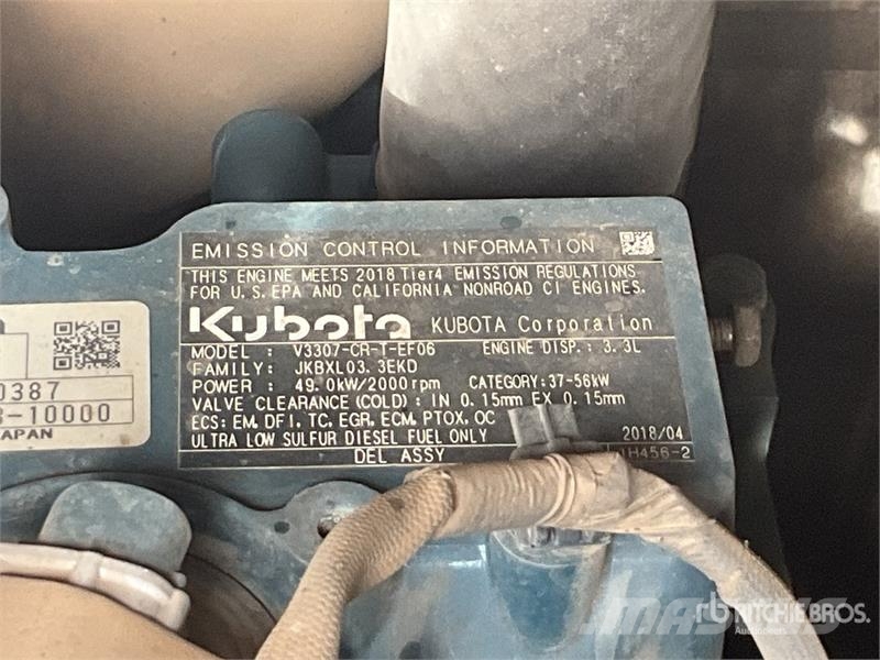 Kubota KX080-4a Tracked Excavator Crawler excavators