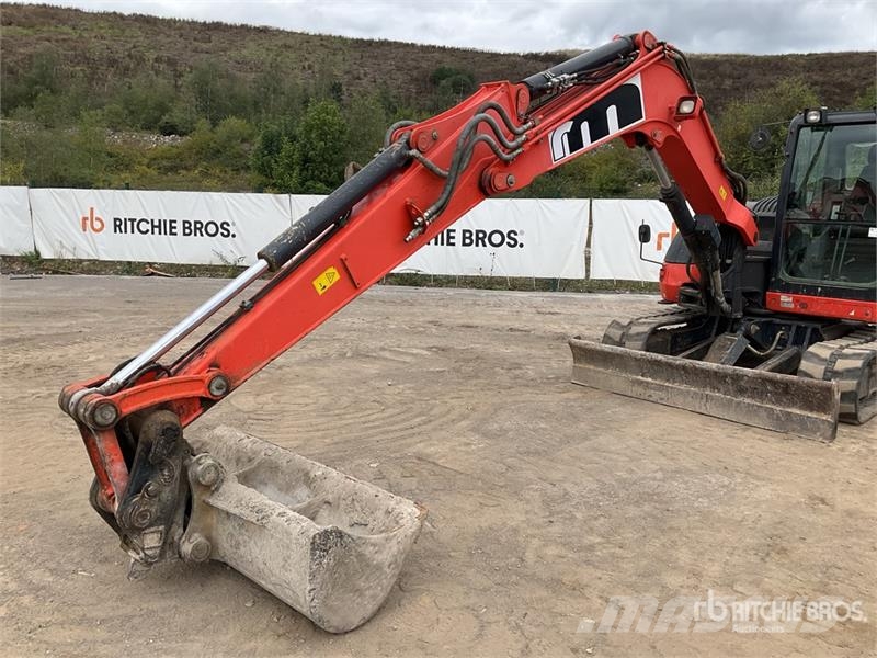 Kubota KX080-4a Tracked Excavator Crawler excavators