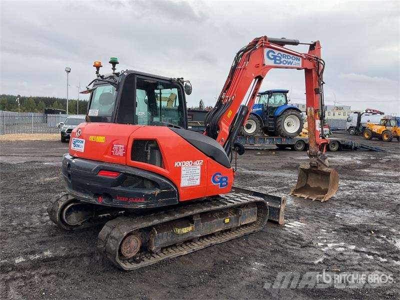 Kubota KX080-4a2 Mini Excavator Mini ekskavatori < 7 t