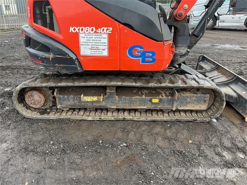 Kubota KX080-4a2 Mini Excavator Mini ekskavatori < 7 t