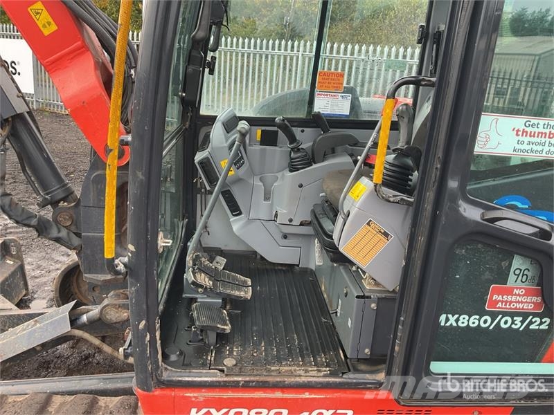 Kubota KX080-4a2 Mini Excavator Mini ekskavatori < 7 t