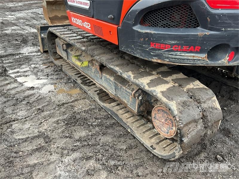 Kubota KX080-4a2 Mini Excavator Mini ekskavatori < 7 t