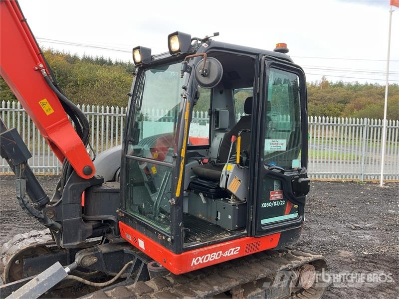 Kubota KX080-4a2 Mini Excavator Mini ekskavatori < 7 t