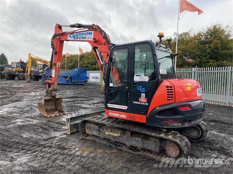 Kubota KX080-4a2 Mini Excavator Mini ekskavatori < 7 t