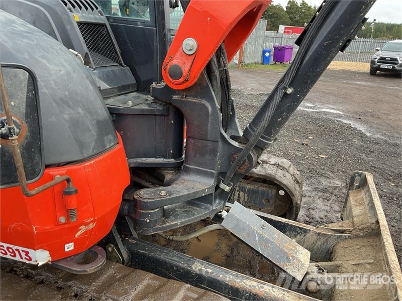 Kubota KX080-4a2 Tracked Excavator Kāpurķēžu ekskavatori